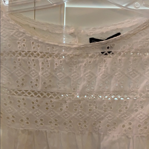 Gap White Lace Tunic Size Medium - Picture 2 of 6